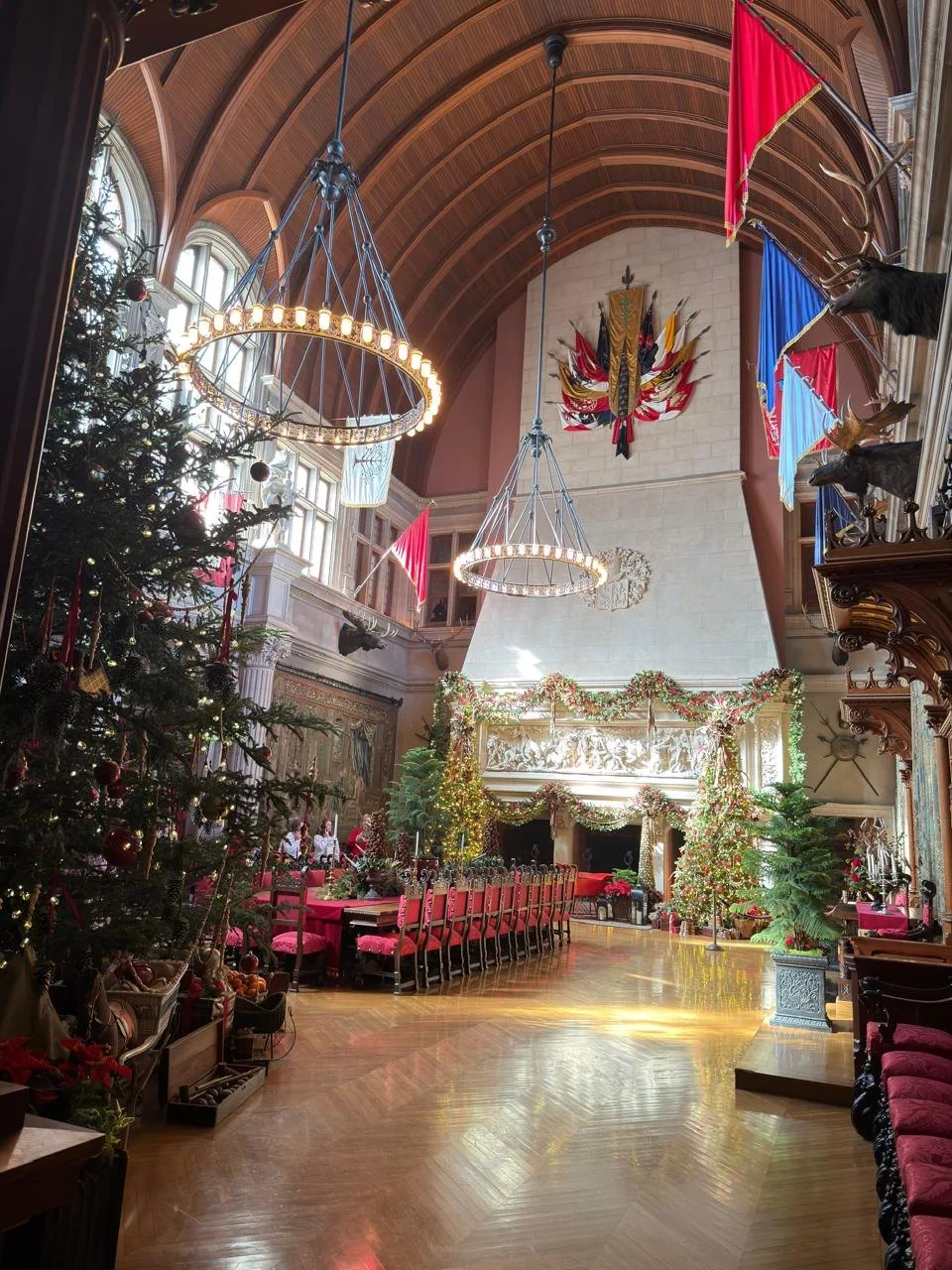 Biltmore Christmas on a previous Sage Travel Services trip